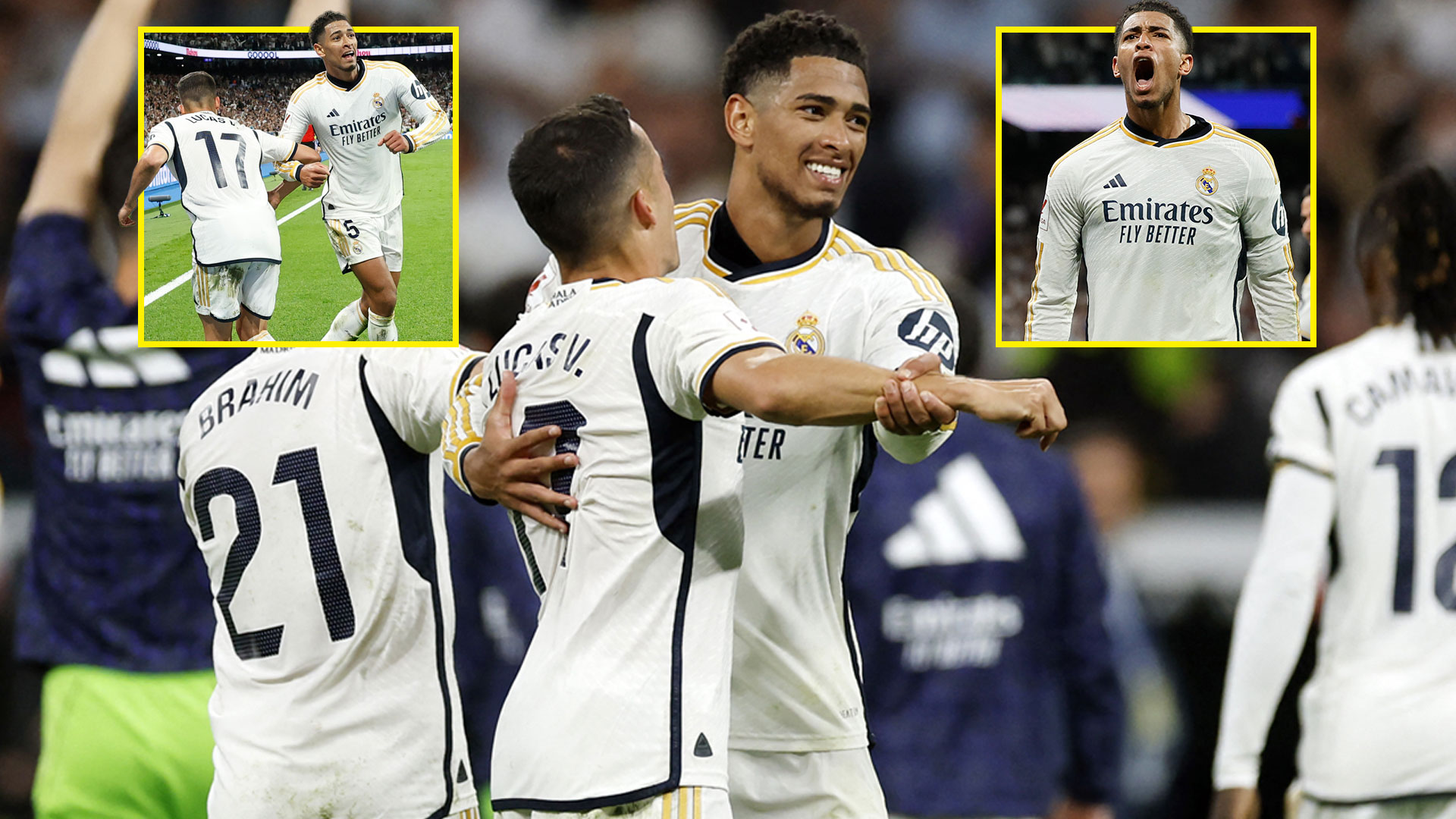 Jude Bellingham ratings stoppage-time winner as Real Madrid edge towards LaLiga title with El Clasico win